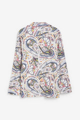 Abstract Printed Night Suit For Women