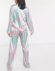 Multi Color Digital Abstract Printed loungewear/Nightsuit For Women With Pants.