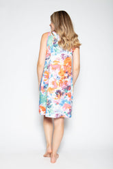 Multi Color Digital Abstract Printed loungewear/Nightsuit For Women With Pants.