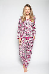 Multi Color Digital Abstract Printed loungewear/Nightsuit For Women With Pants.