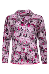 Multi Color Digital Abstract Printed loungewear/Nightsuit For Women With Pants.